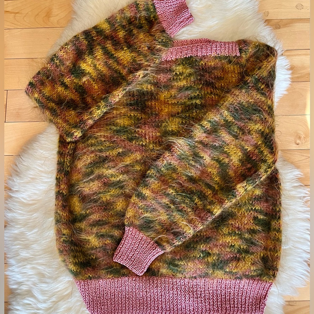 Vintage fluffy shaggy mohair sweater Women’s Medium